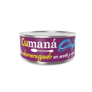 Atun en Aceite Desmenuzado Cumana Lata x 170 Grs