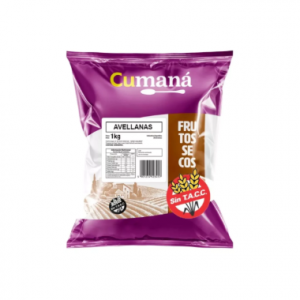Avellanas Peladas Cumana Bolsa x 1 Kg