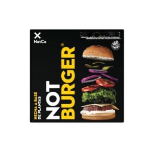 Hamburguesas de Arvejas NotBurger CJ(62x80 Gr) COD374