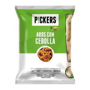 Aros de Cebolla Rebozados Congelados Pickers Bolsa (10 x 1Kgs)