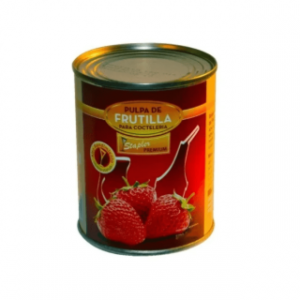 Pulpa de Frutilla Stapler Lata x 880 Gr