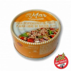 Atun en Aceite/Agua Desmenuzado Del mar La Campagnola Lata x 170 Grx
