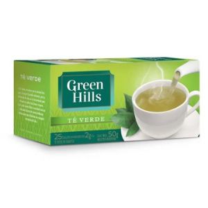 Té Verde Green Hills Saquitos Ensobrados Pack (12 x 25 unid)