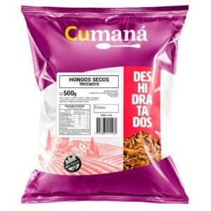 Hongos Secos Cumana Bolsa x 500 Gr.