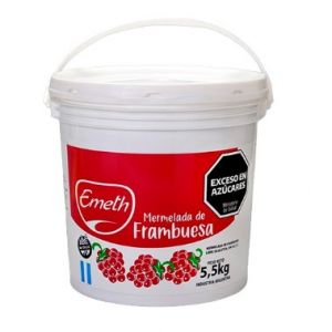 Mermelada de Frambuesa Emeth Pote x 5.5 Kg
