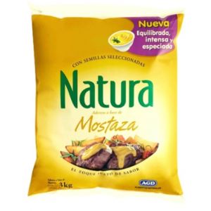 Mostaza Natura Bolsa x 3 Kg-