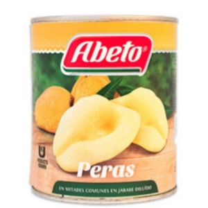 Peras en Mitades Abeto Lata (12 x 800 Gr)
