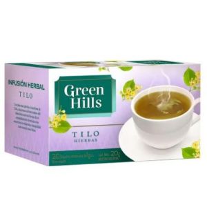 Té Tilo Green Hills Saquitos Ensobrados Pack (12 x 20 unid)