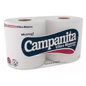 Bobina de Papel Campanita Pack (2 x 400 mts)