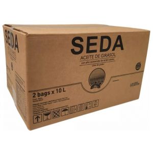 Aceite Blend Seda (50% A.O - 50% Girasol) Caja (2 Bolsas x 10 Lt)