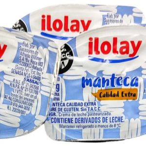 Manteca Individual Ilolay Caja (108 x 10grs)
