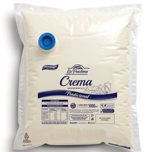 Crema de Leche (39%) La Paulina Pouch x 5 Lts