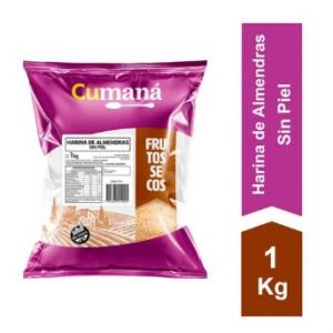 Harina de Almendras s/piel Cumana Bolsa x 1 Kg