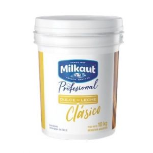 Dulce de Leche Familiar Milkaut Balde x 10 Kg
