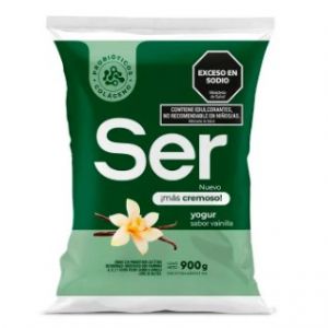 Yogur Descremado Bebible Vainilla Ser Sachet x 900 ml