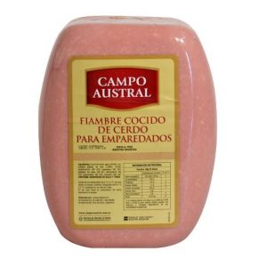 Fiambre Cocido Campo Austral para Emparedado pieza 4.5 kg Aprox ($ x unidad)