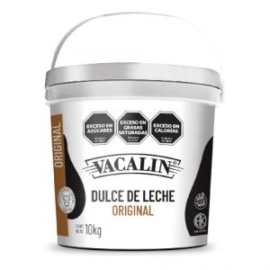 Dulce de Leche Familiar Vacalin Balde x 10 Kg
