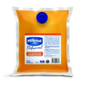 Queso Cheddar Fundido Milkaut Caja (2 x 3.5 Kg)