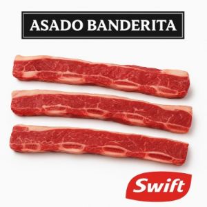 Asado Banderita Congelado .Swift Black 2,7 kg aprox ($ x Unidad)