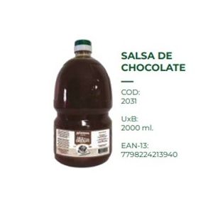 Salsa de Chocolate La Parmesana Bidon x 2 Lt