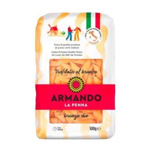 Fideos Penne Rigatti Armando (Italia) Paquete (12 x 500 Grs)
