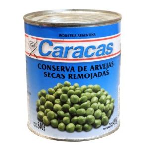 Arvejas Secas Remojadas Caracas PK (12 x 850 gr)