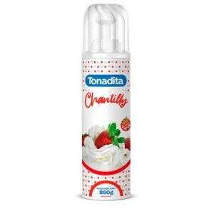 Crema Chantilly en Aerosol Tonadita Caja (12 x 250 Gr)
