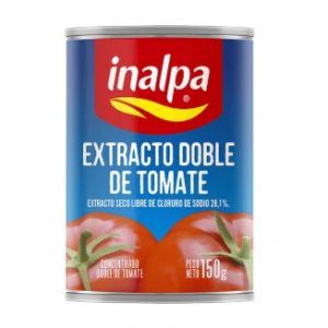 Extracto de Tomate Doble Inalpa Lata x 150 Gr