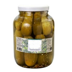 Pepinos Agridulces Enteros Marfeli Frasco x 3 Kg
