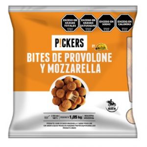Bocaditos de Provolone & Mozzarella Pickers Caja (4 x 1 Kg)