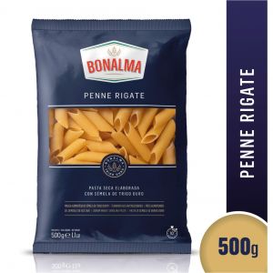 Fideos Penne Rigate Bonalma Paquete (12 x 500 Grs)