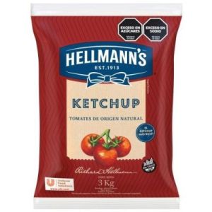 Ketchup Hellmann's Bolsa x 3 Kg