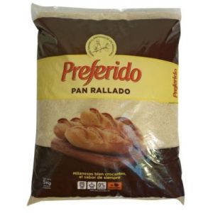 Pan Rallado Preferido Bolsa x 5 Kg