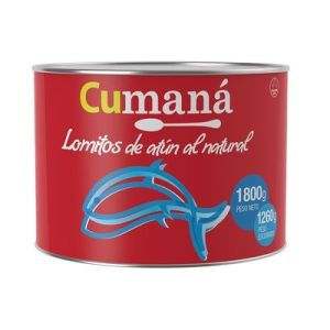 Atun al Natural Lomito Cumana Lata x 1.88 Kg
