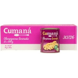 Champignones Laminados Cumana (China) Lata (12 x 800 Gr)