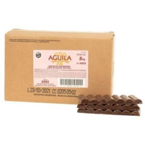 Chocolate Semiamargo P/Taza (9985) Aguila Caja x 5 Kg