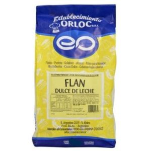 Flan de Dulce de Leche Orloc Bolsa x 5 Kg
