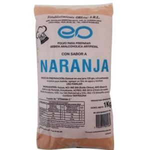 Jugo en Polvo de Naranja Orloc Bolsa x 5 Kg
