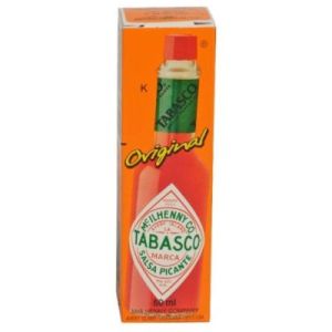Salsa Tabasco Rojo Mc Ilhenny Botella Vidrio x 60 ml