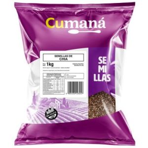 Semillas de Chia Cumana Bolsa x 1 kg