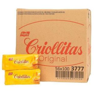 Galletitas Criollitas Caja (56 unid x 100 gr)