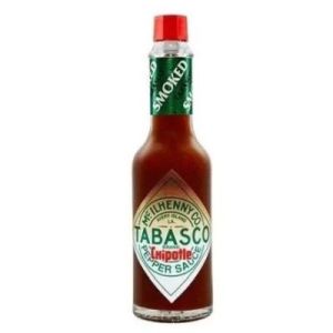 Salsa Tabasco Chipotle Mc Hilhenny Botella Vidrio x 150 ml
