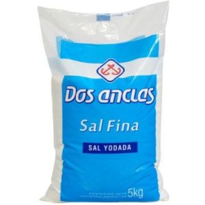 Sal Fina Dos Anclas Bolsa x 5 Kg