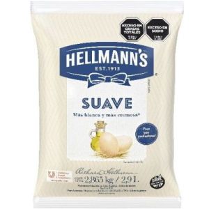 Mayonesa Suave Hellmann's Bolsa Caja (3 u x 2,9 Kg)