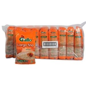 Arroz Largo Fino Gallo Paquete  polietileno 10 x  1 Kg