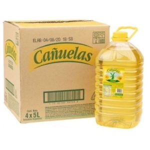 Aceite de Girasol Cañuelas Bidon (4 x 5 Lts)