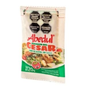 Aderezo Caesar Abedul Pouch (108 unidades x 20 gr)