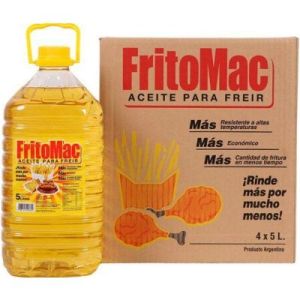 Aceite Alto Rendimiento Para Freir Fritomac Caja (4 x 5 Lts)