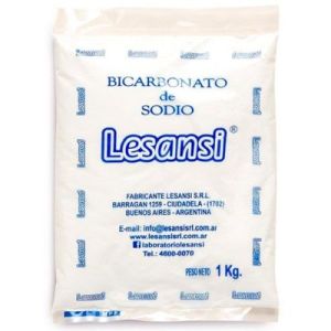 Bicarbonato de Sodio Lesansi Bolsa x 1 Kg