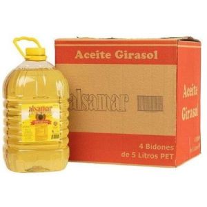 Aceite de Girasol Alto Oleico Alsamar Bidon (4 x 5 Lt)